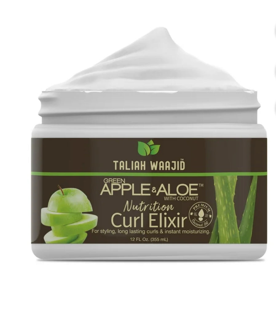 Taliah Waajid, Curl Elixer, Nutrition Green Apple & Aloe