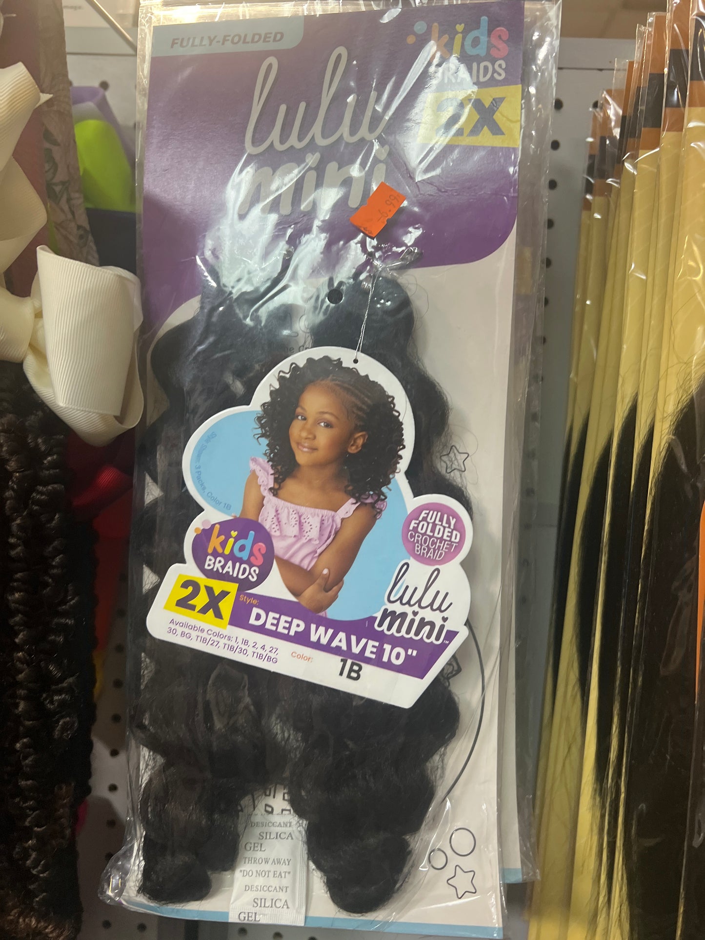 Lulu Mini 2x Kids Braid Deep Wave 10 Inch Braiding Hair