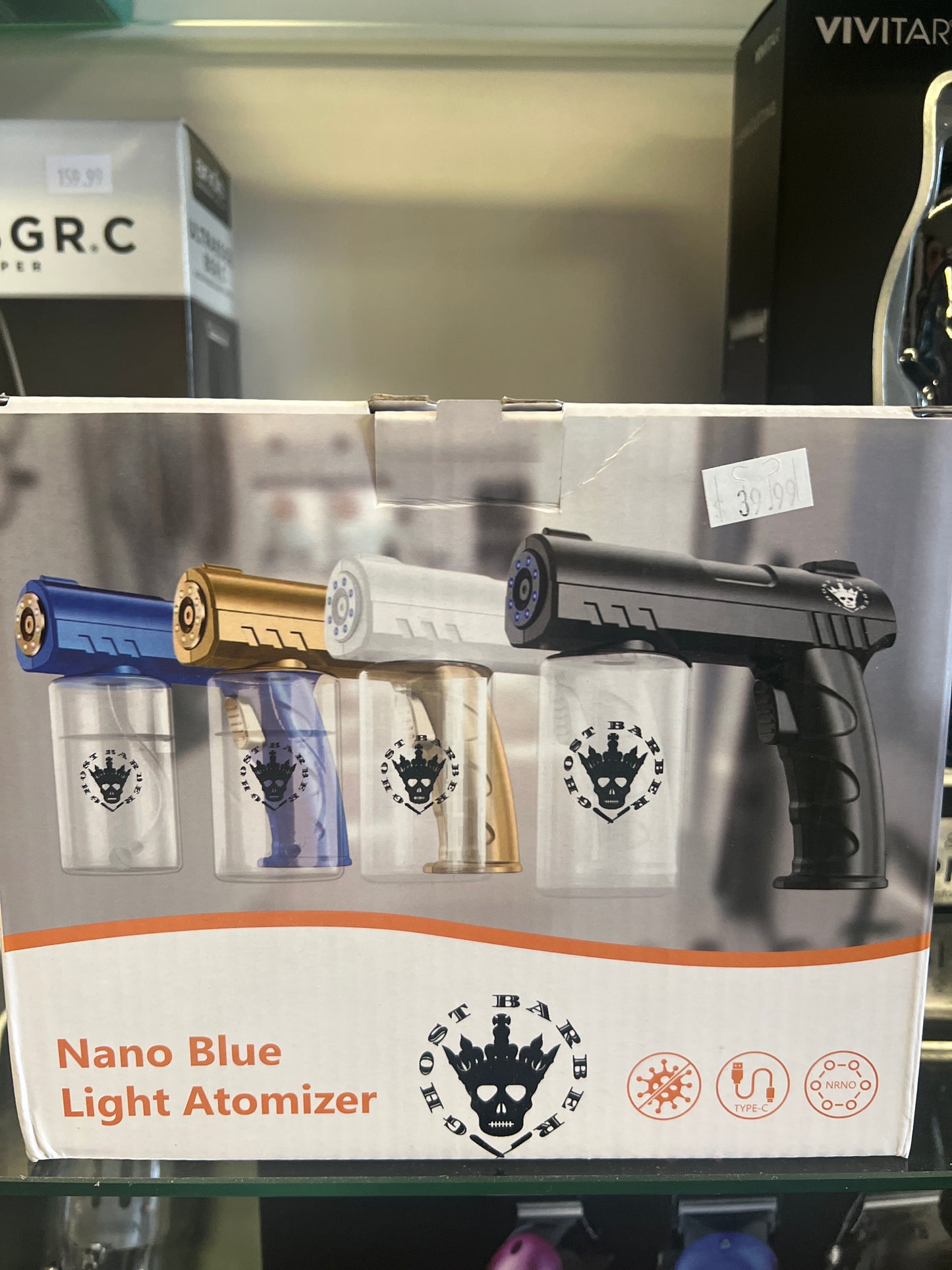 Nano Blur Light Atomizer, sterilization gun