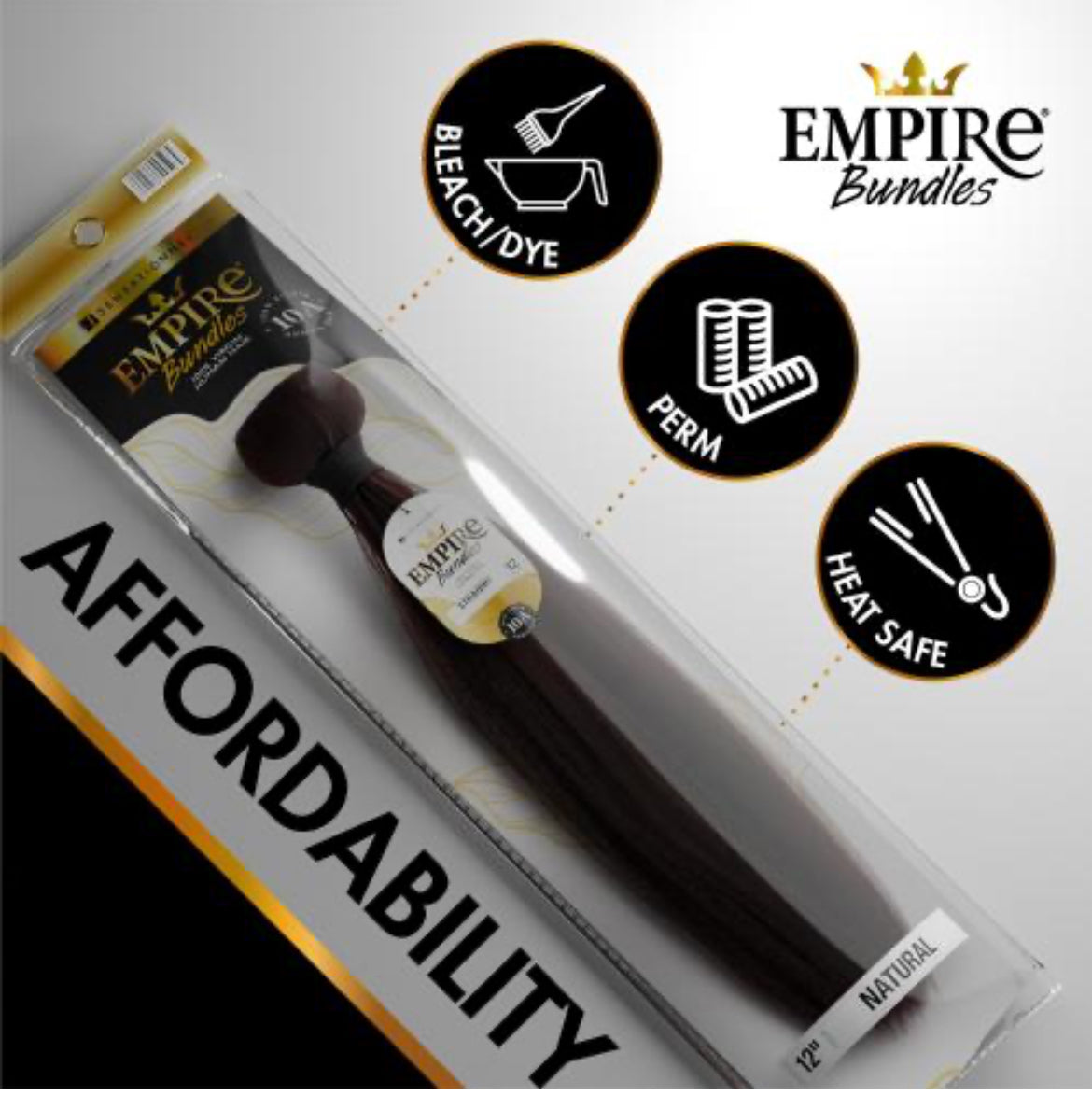 Empire Bundles Natural Black