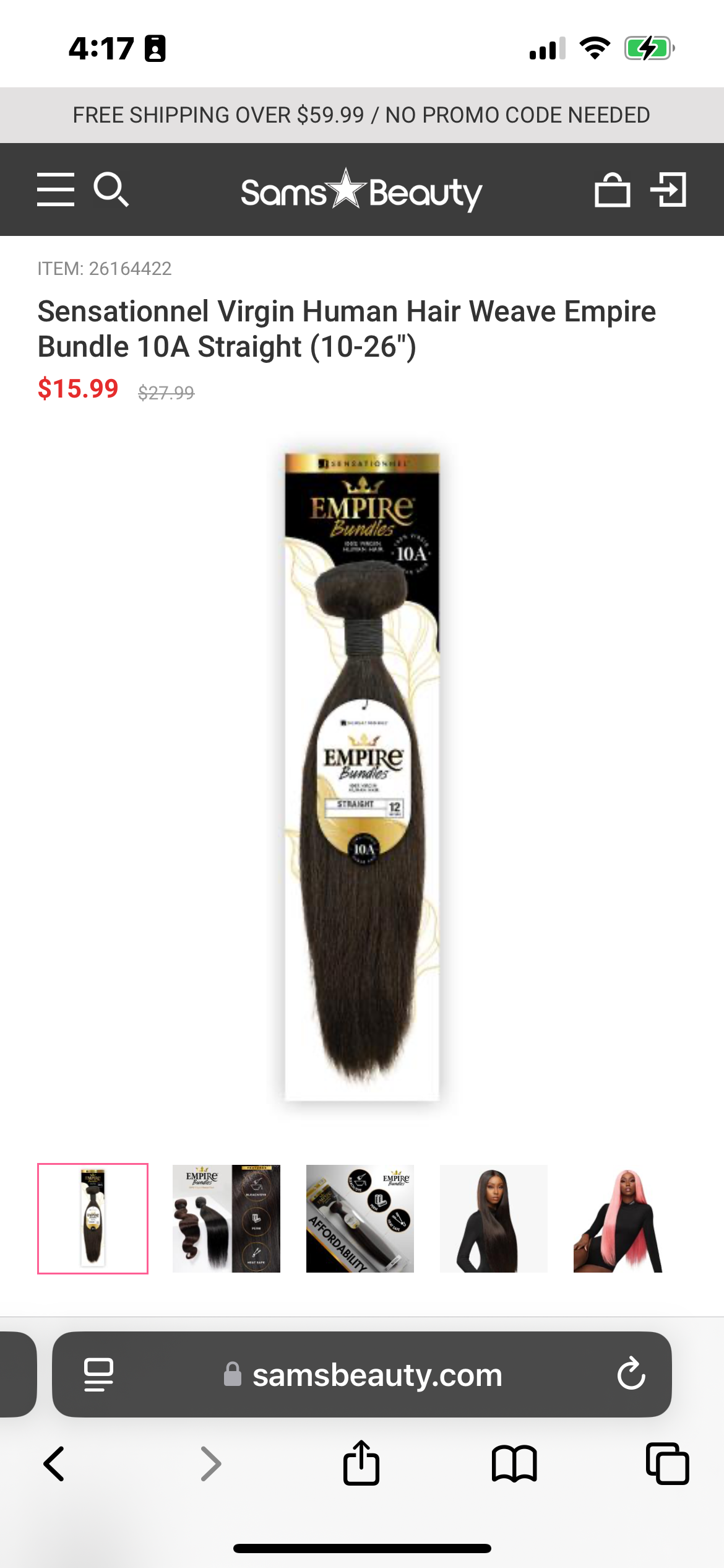 Empire Bundles Natural Black