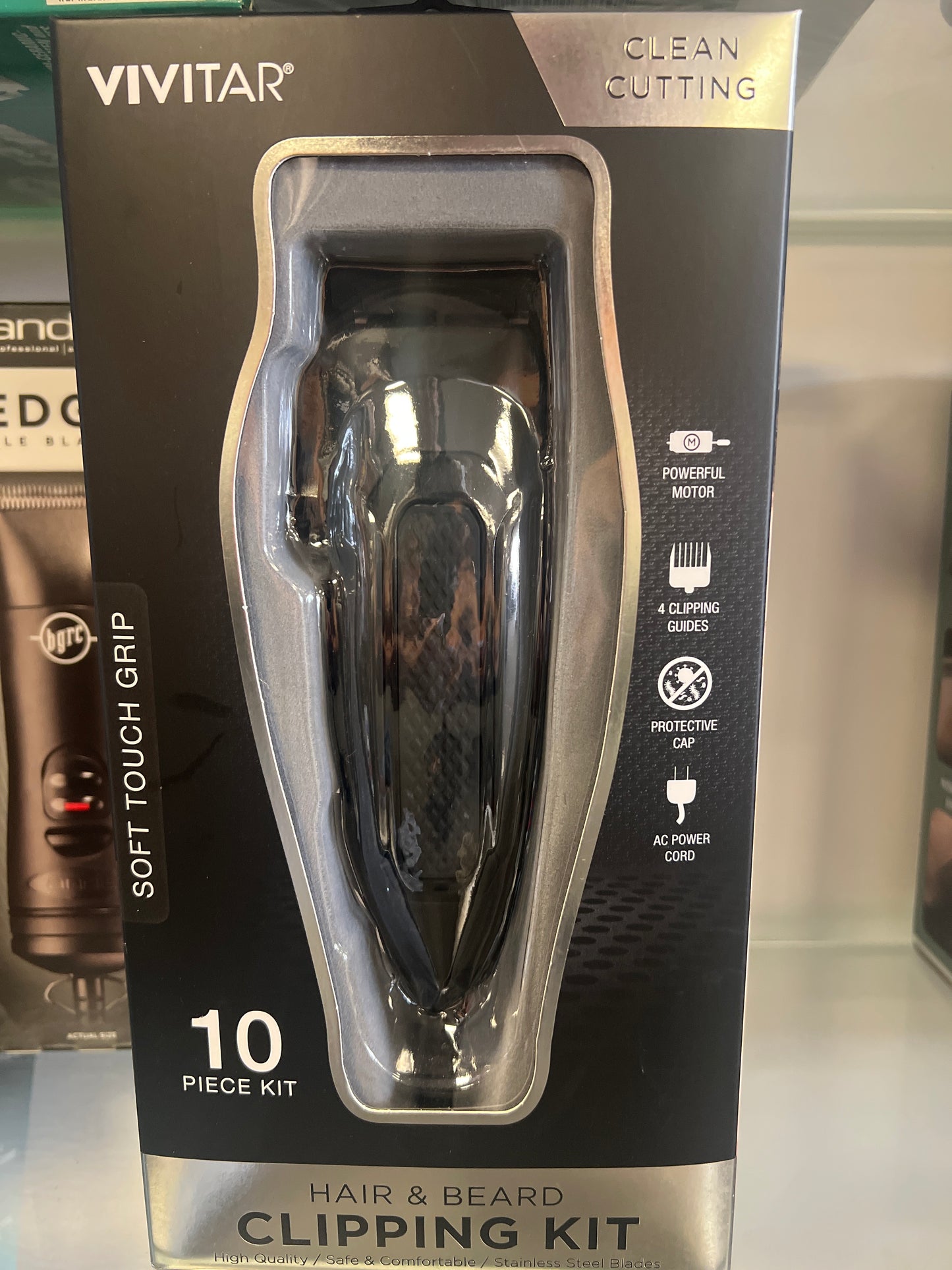 Vivitar Hair& Beard Clipper Set with accessories