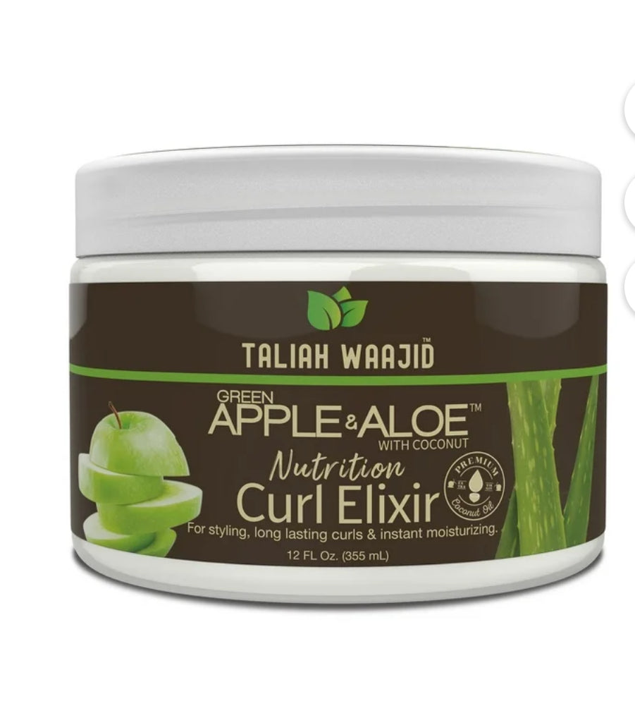 Taliah Waajid, Curl Elixer, Nutrition Green Apple & Aloe
