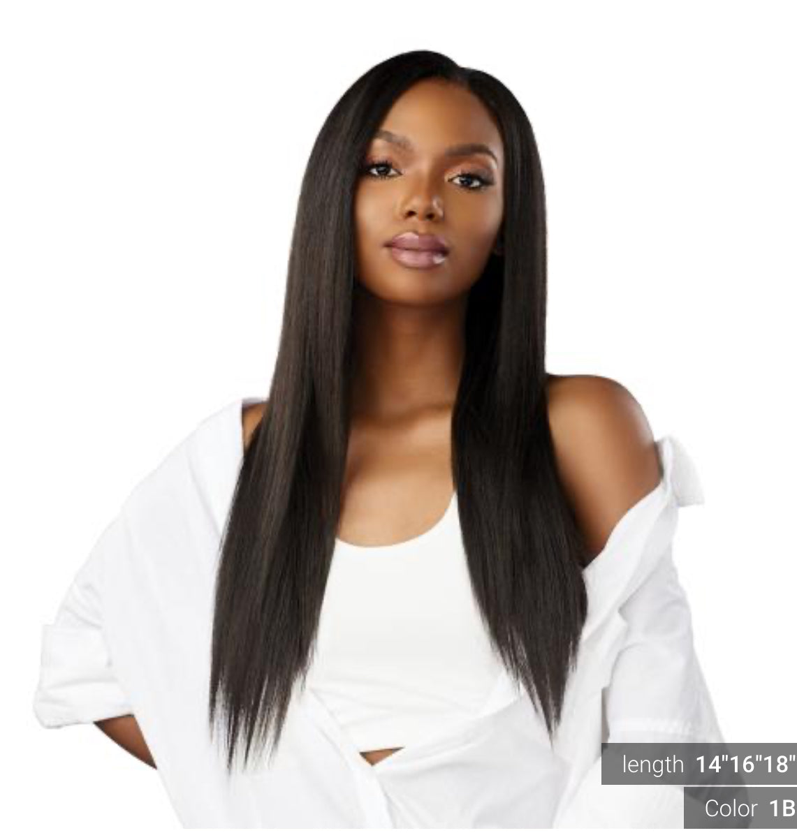 Curls & Kinks Straight 14,16,18 Inch #T1B/27