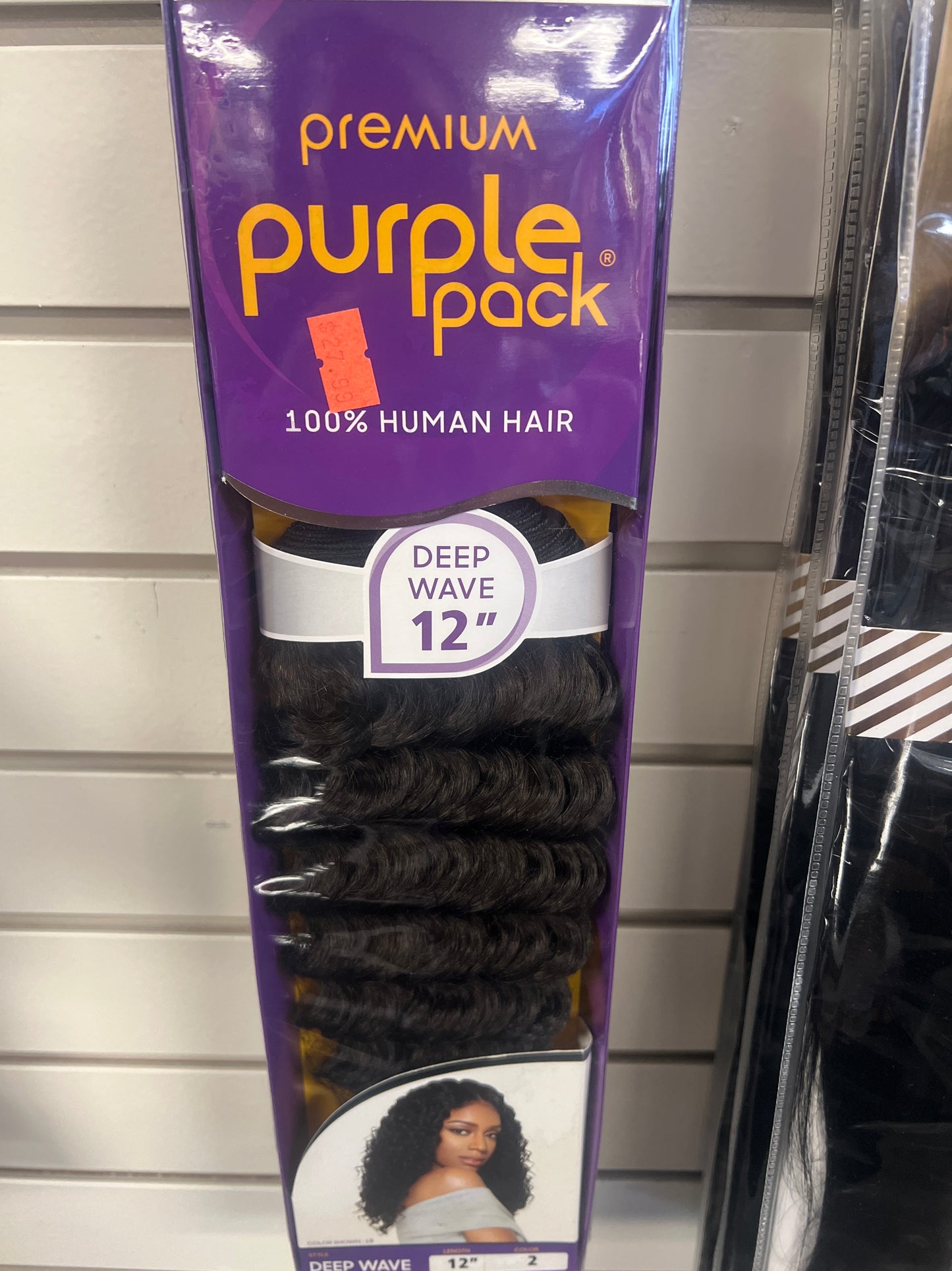 Purple Pack Deep Wave, 100% Human Hair
