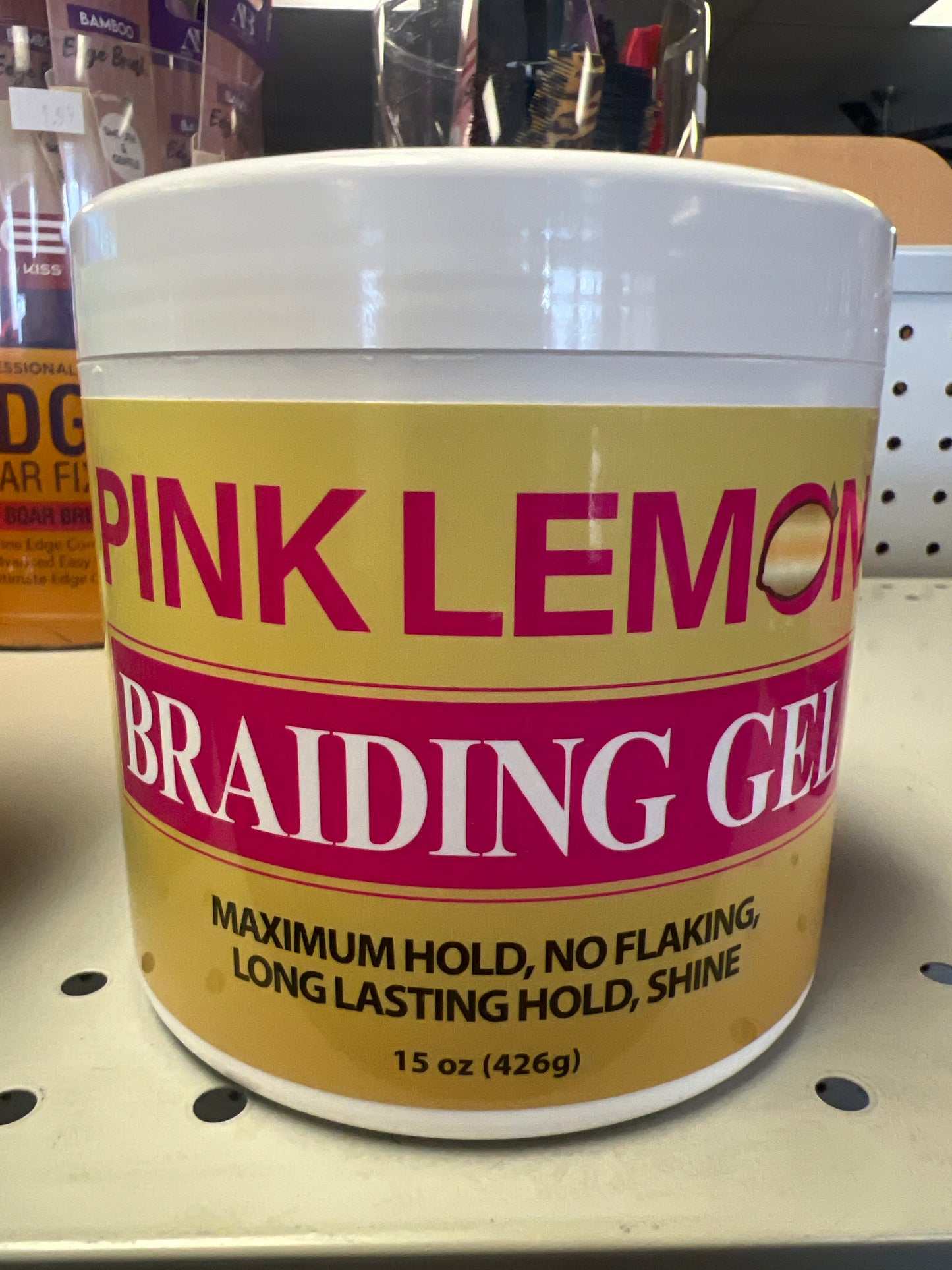 Pink Lemon Brading Gel 15 Ounce
