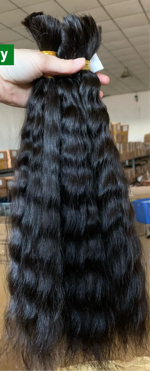 Boho Human Hair, Wet & Wavy 100 Grams