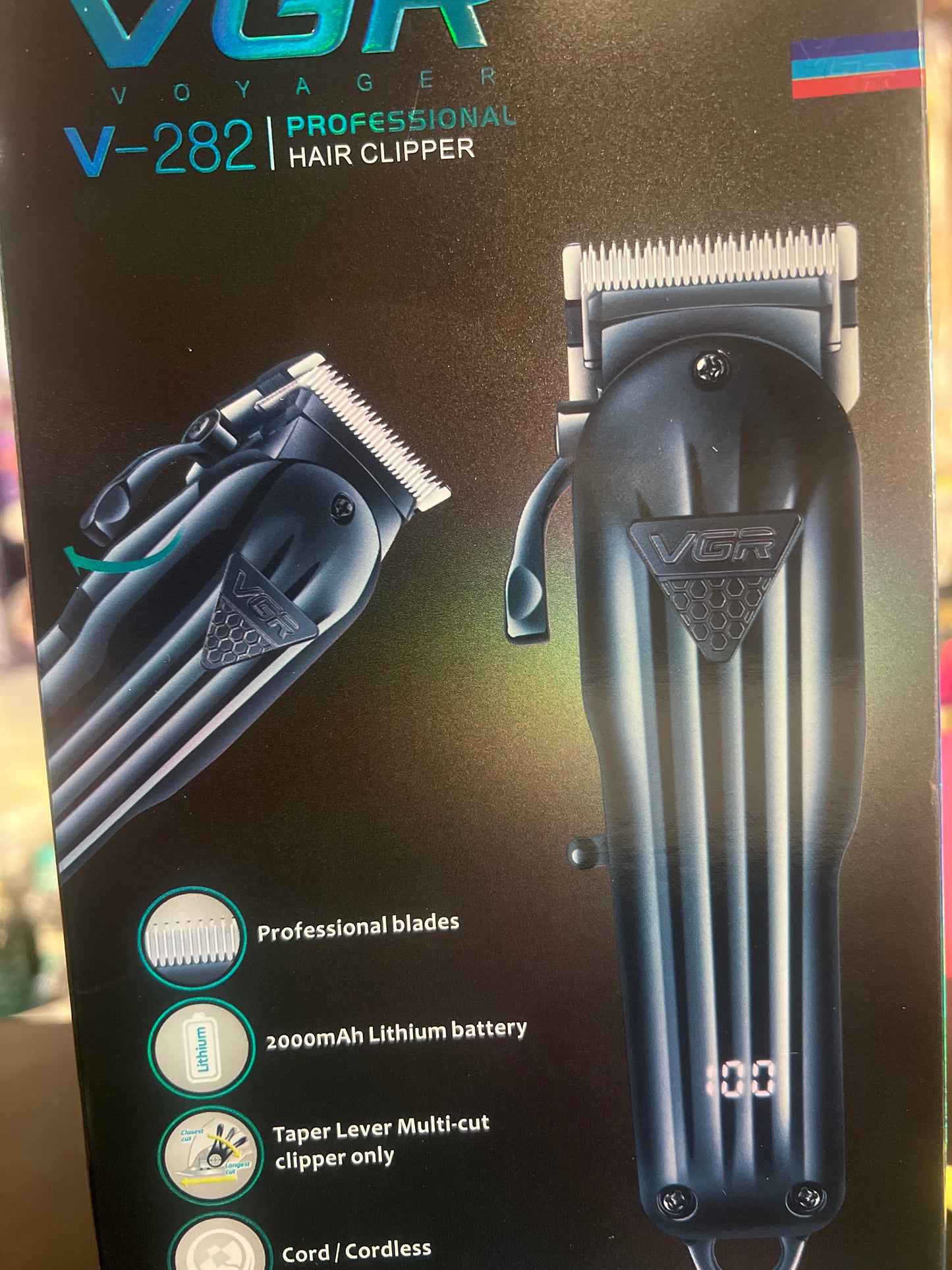 VGR Voyager V-282 Professional Hair Clippers