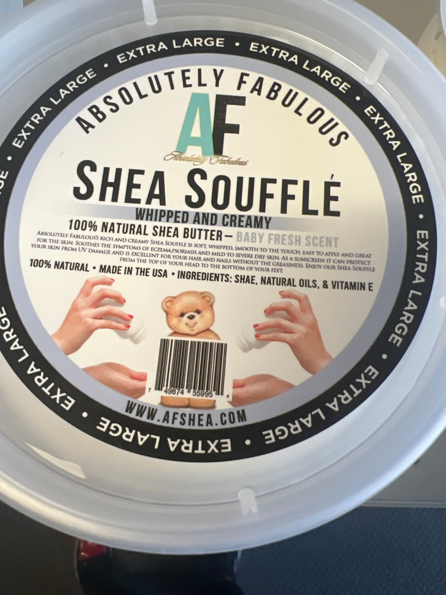 AF Shea Souffle Vanilla Coconut 16 Ounces