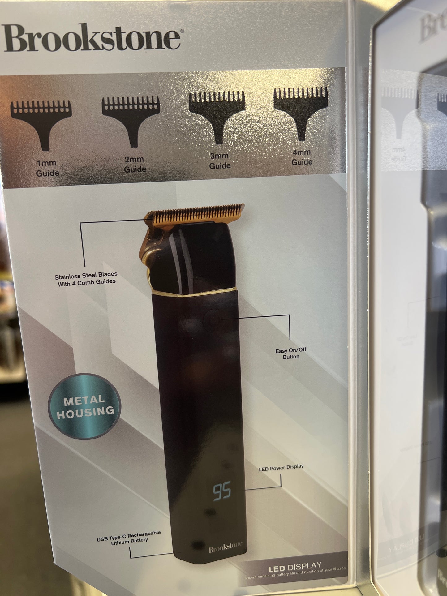 Brookstone Square T-blade Trimmer