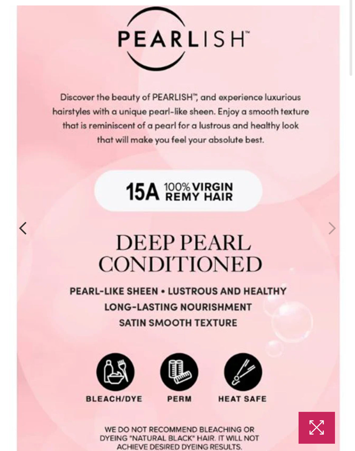 Sensationnel Pearlish Multi Pack 15A 100% Human Hair Weaves- FRENCH DEEP