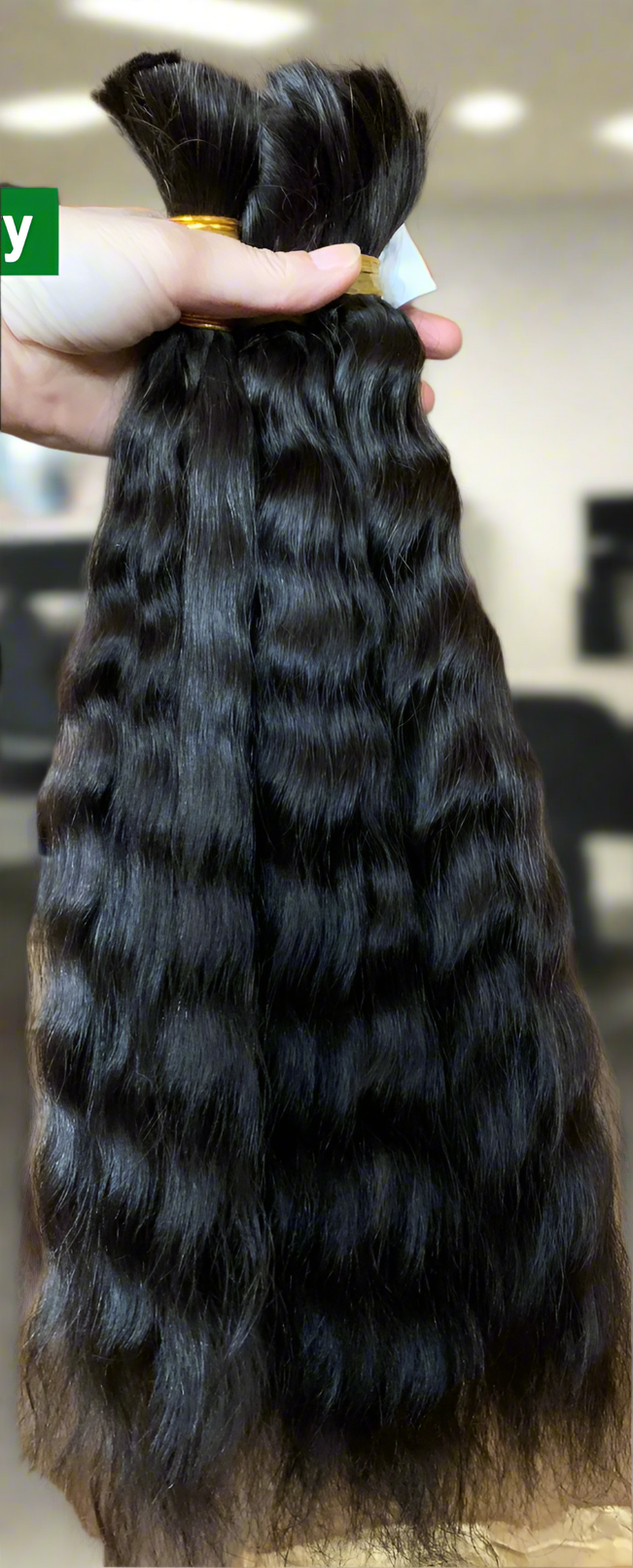 Boho Human Hair, Wet & Wavy 100 Grams
