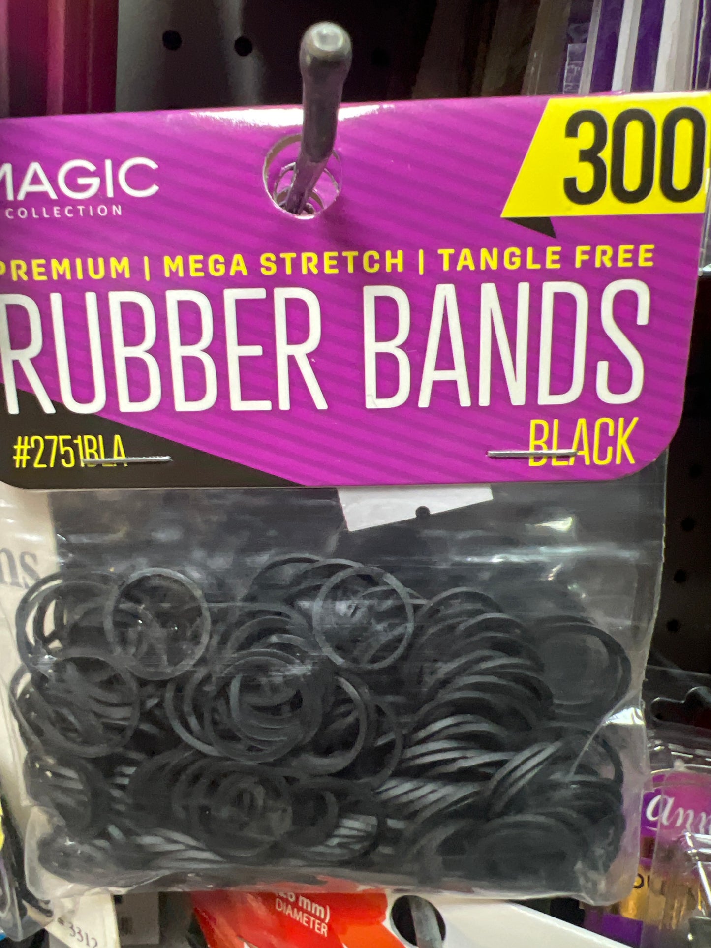 Rubber Bands Small Black