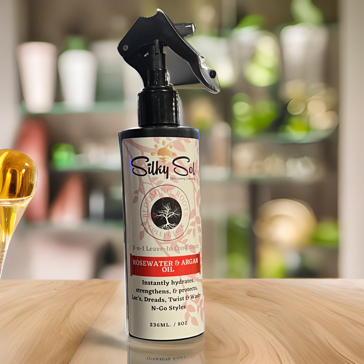 Silky Sol Rosewater & Argan Oil Leave In