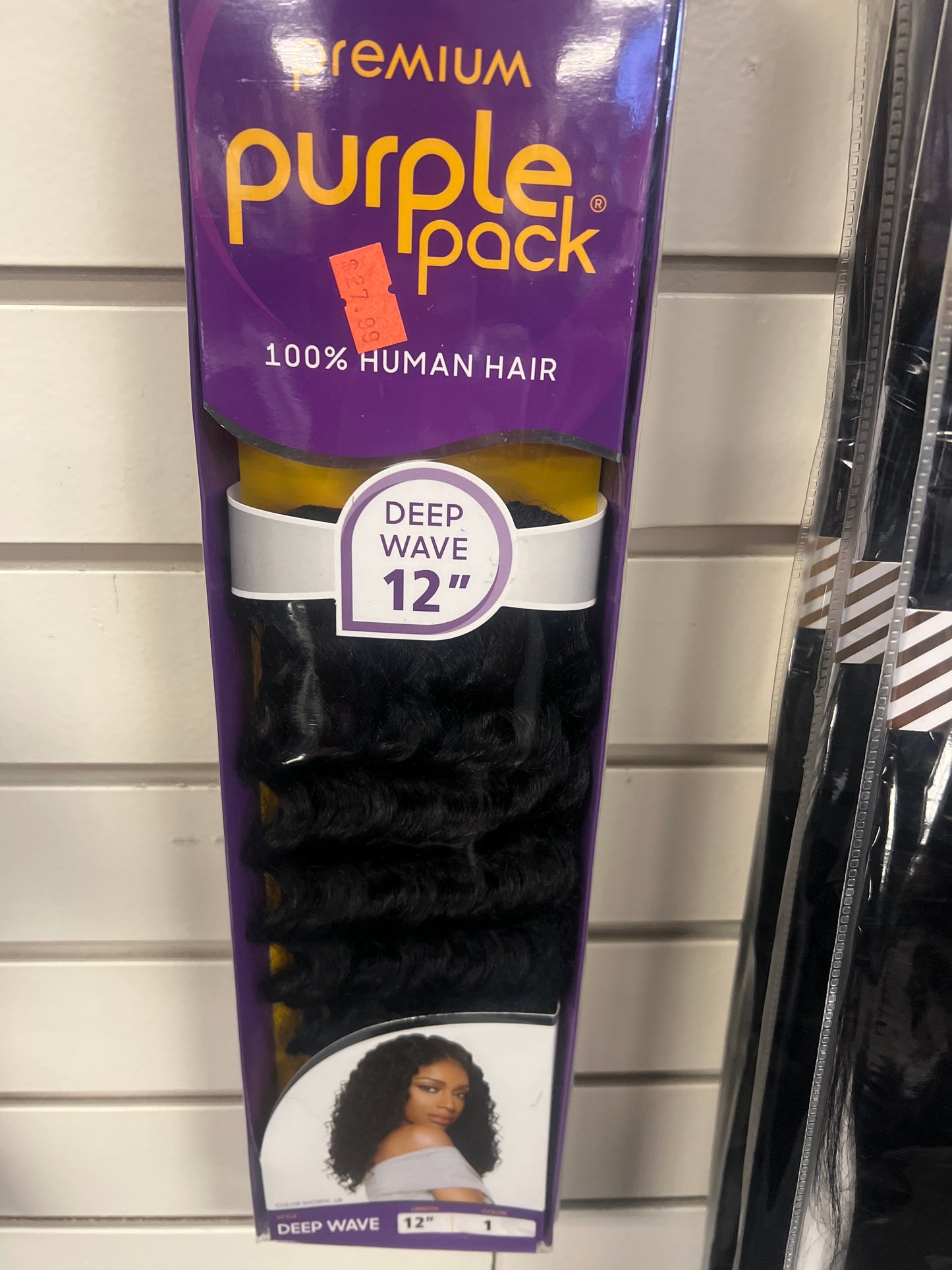 Purple Pack Deep Wave, 100% Human Hair