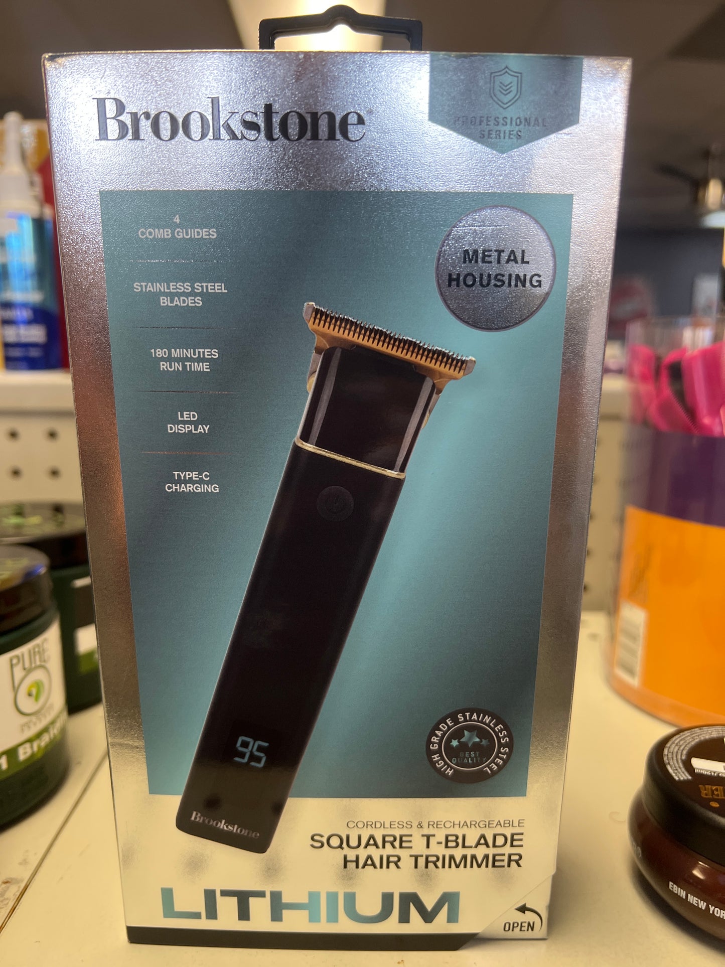 Brookstone Square T-blade Trimmer