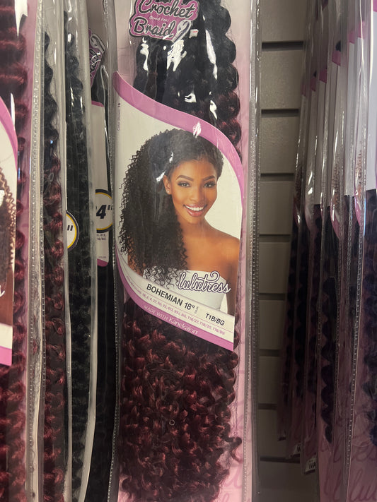 Lulutress 18 Inch Bohemian Curl T1B/BG