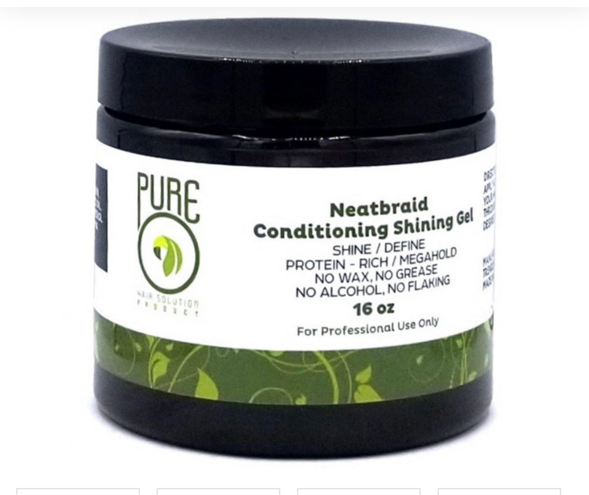 PureO Neatbraid Gel 16 Ounce