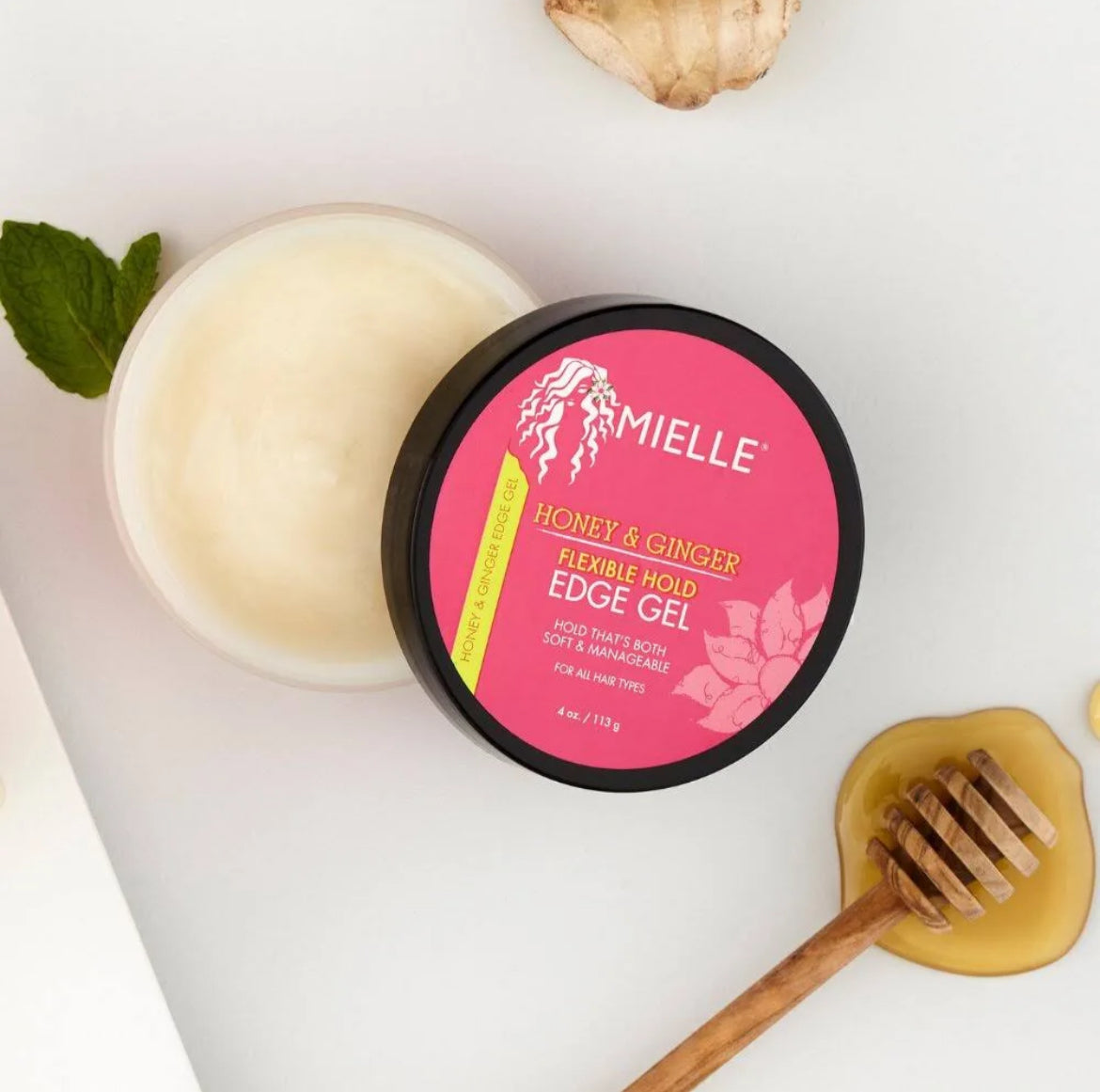 Mielle Honey Ginger Edge Gel 4oz